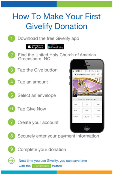 Givelify Instructions
